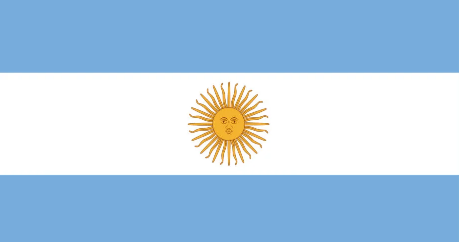 argentina flag coloring page 2