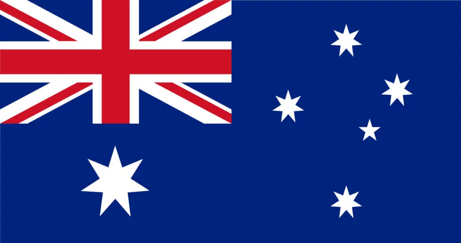 australian flag coloring page 2