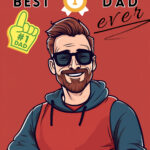 best dad ever coloring page 2