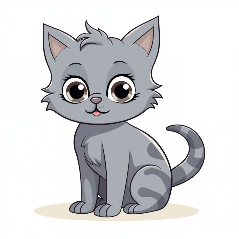 Cat Coloring Page Free | Coloring Pages Mimi Panda