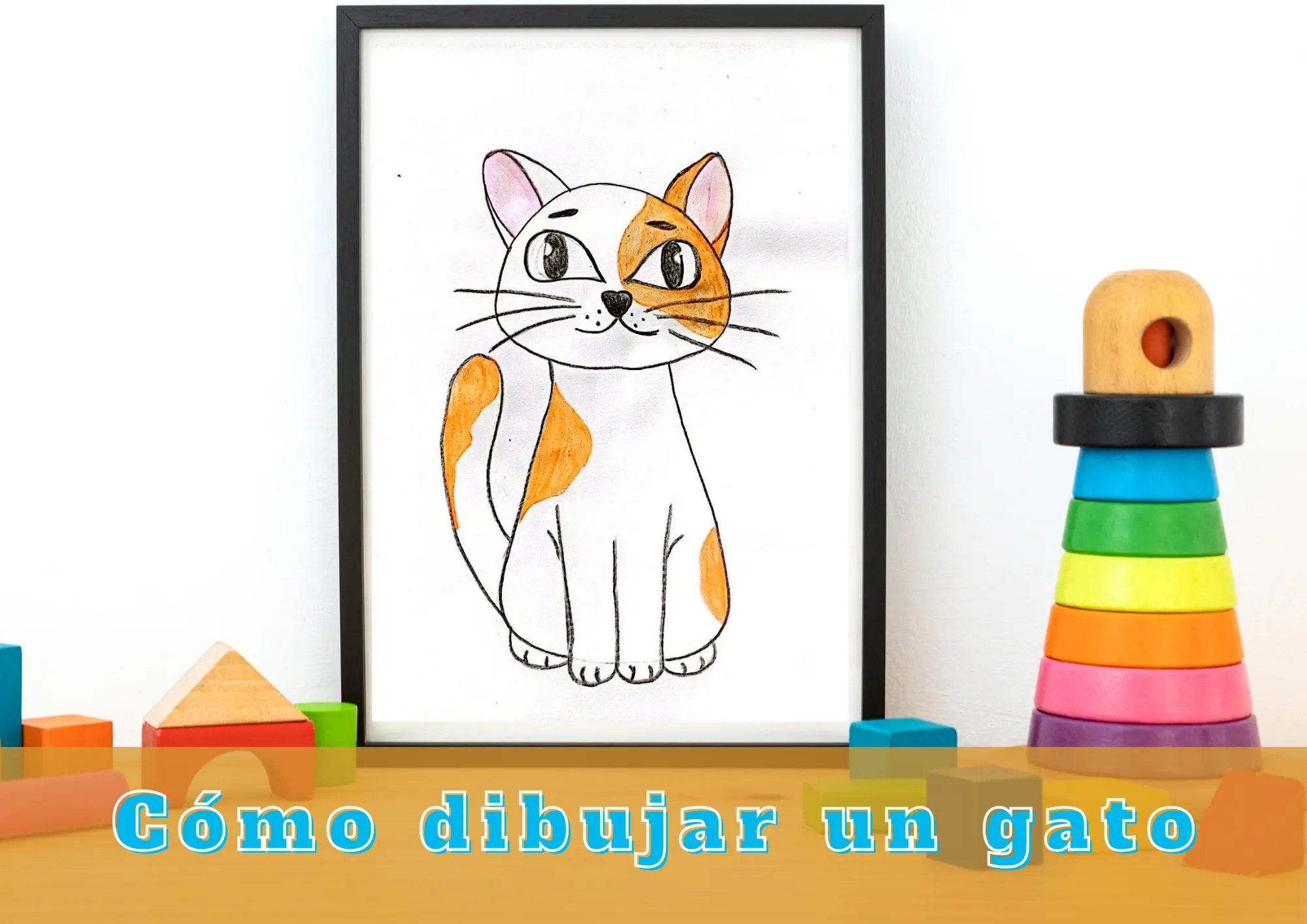 cara a color de las bases de gato