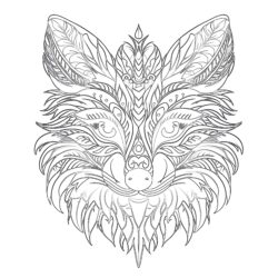 Adult Coloring Heart - Printable Coloring page