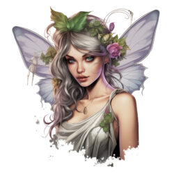 Fairy Adult Coloring Page - Origin image