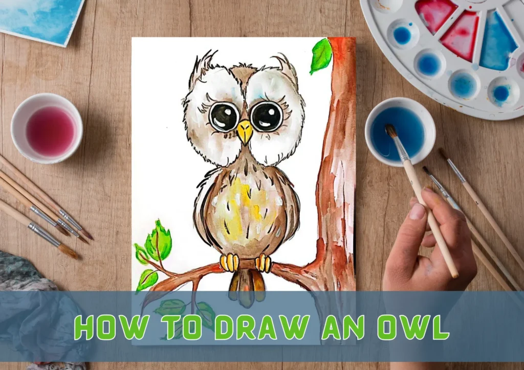 Owl Drawing 