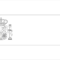 Spain Flag - Printable Coloring page