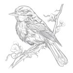 Bird Coloring Pages Realistic