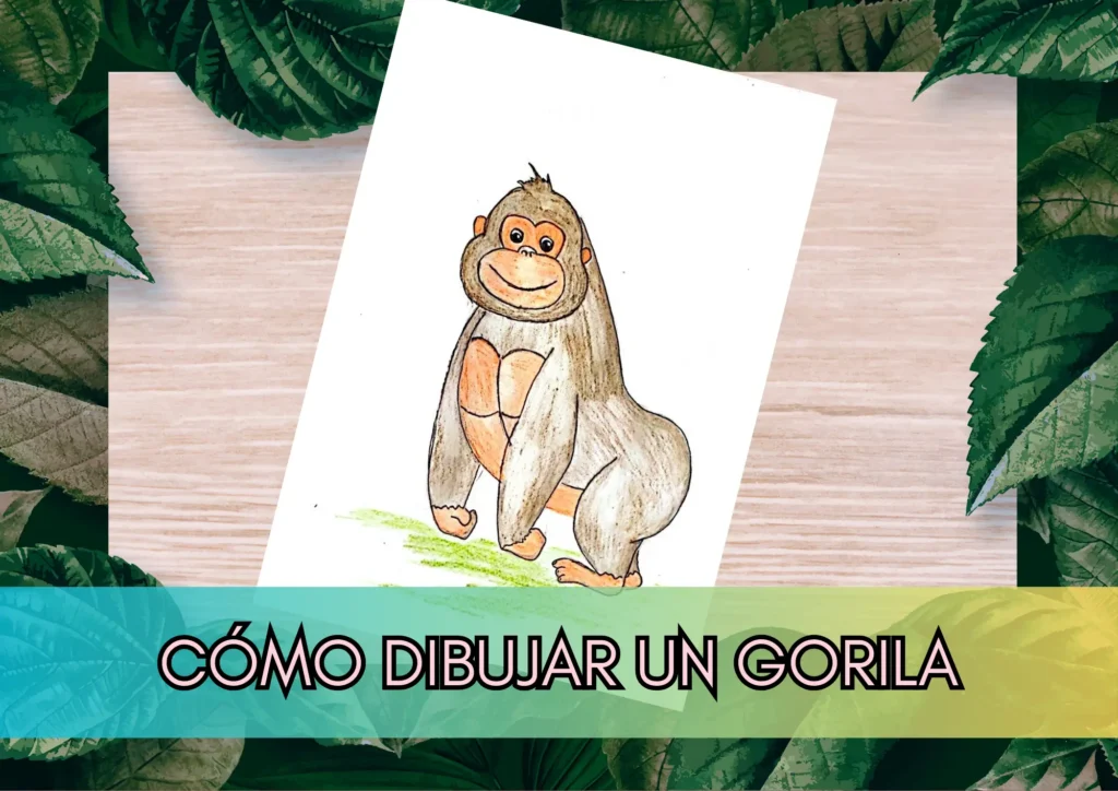 Cómo Dibujar un Gorila