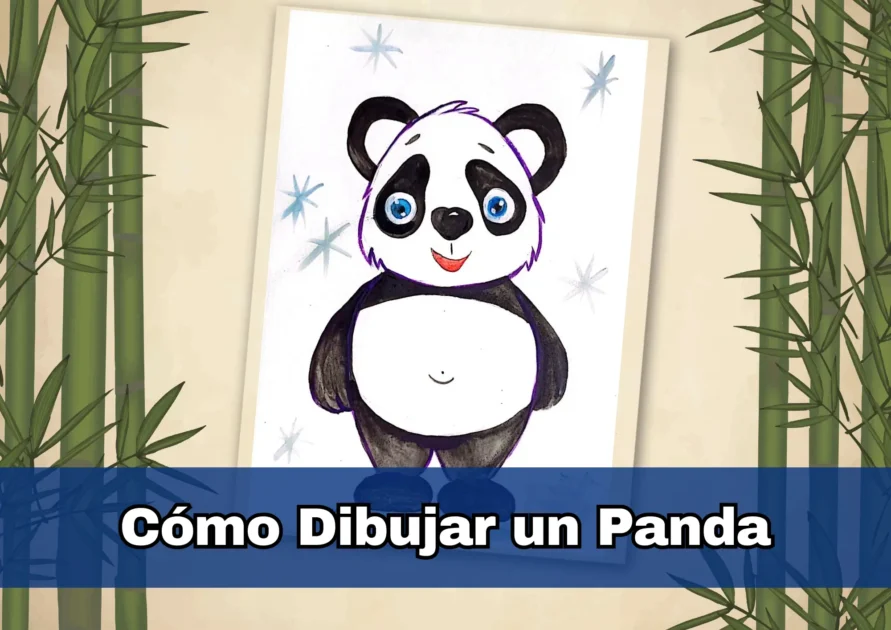 Cómo Dibujar Un Panda Paso A Paso Cómo Mimi Panda