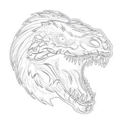 Raptors Coloring Pages - Printable Coloring page