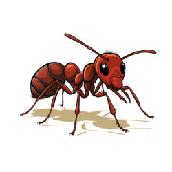 Ant Coloring Page Free - Origin image