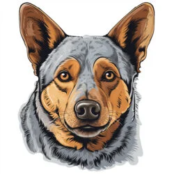 Australian Cattle Dog Coloring Pages - Origin image