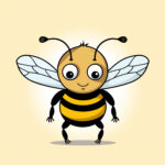 Bee Coloring Pages Free Printable 2