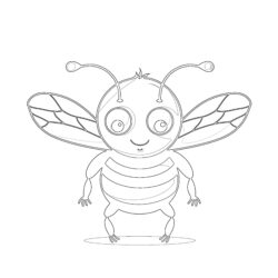 Bienen-Farbseiten Zum Ausmalen Kostenlos und Druckbar - Druckbare Ausmalbilder