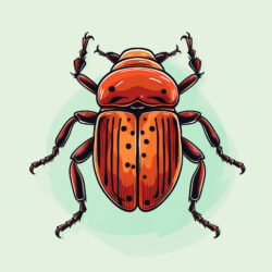 Beetle Coloring Page - Origin image