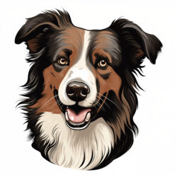 Border Collie Coloring Pages - Origin image