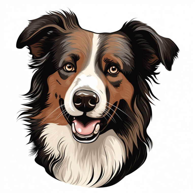 Border Collie Coloring Pages | Coloring Pages Mimi Panda