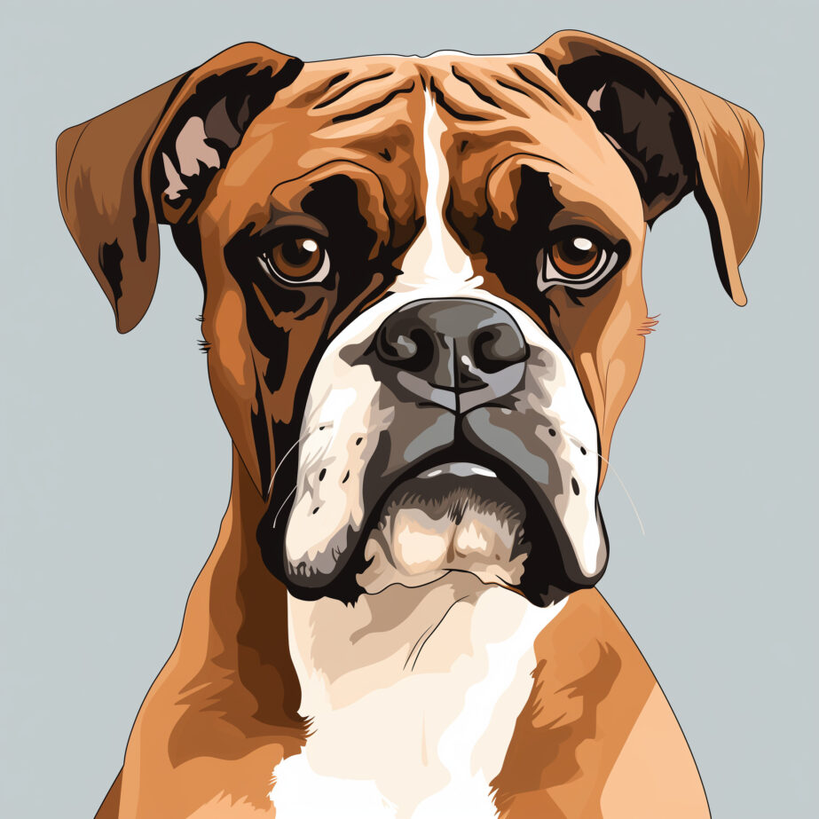 Boxer Coloring Pages To Print 2Original image