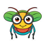 Bug Printable Coloring Pages 2