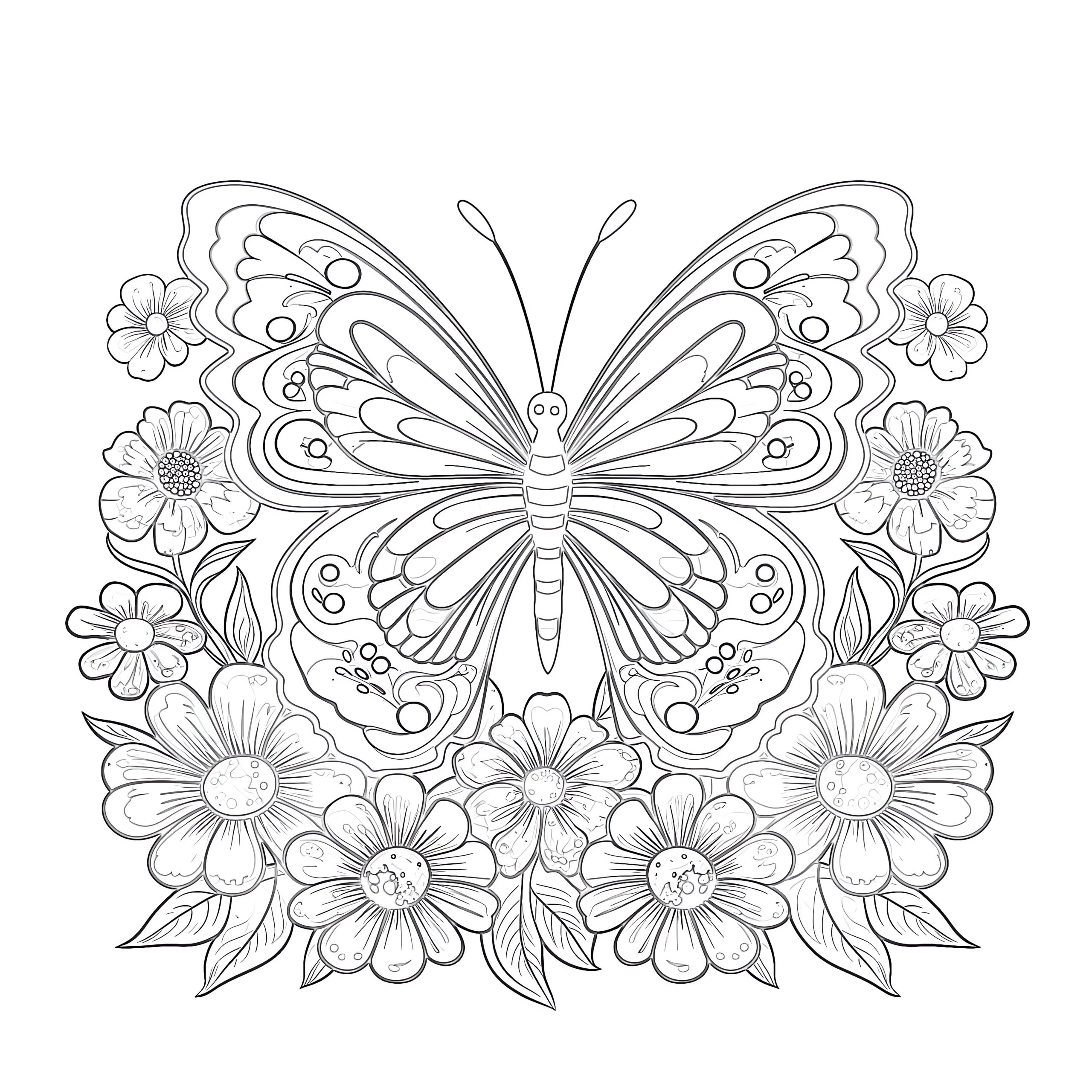Coloring Pages Butterfly Printable