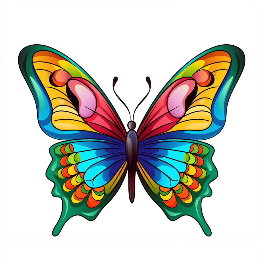 Butterfly Coloring Pages 2Original image