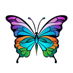 Butterfly Coloring Pages For Preschool - Origin image