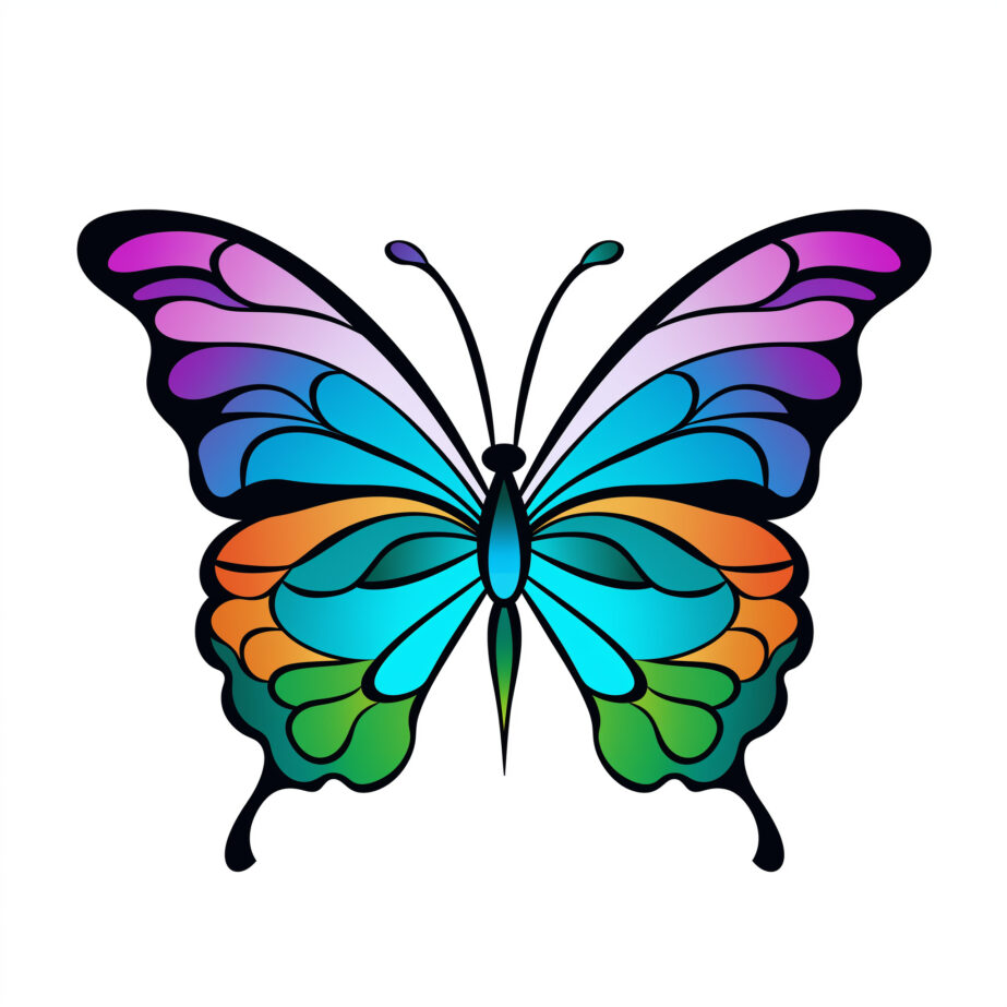 Butterfly Coloring Pages For Preschool 2Original image
