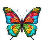 Butterfly For Coloring Pages 2