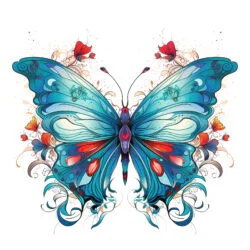 Butterfly Metamorphosis Coloring Page - Origin image