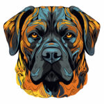 Cane Corso Coloring Page 2