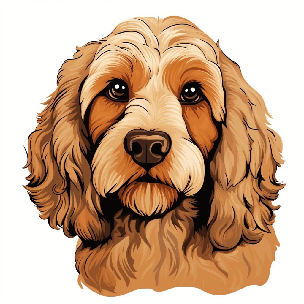 Cockapoo Coloring Pages | Coloring Pages Mimi Panda