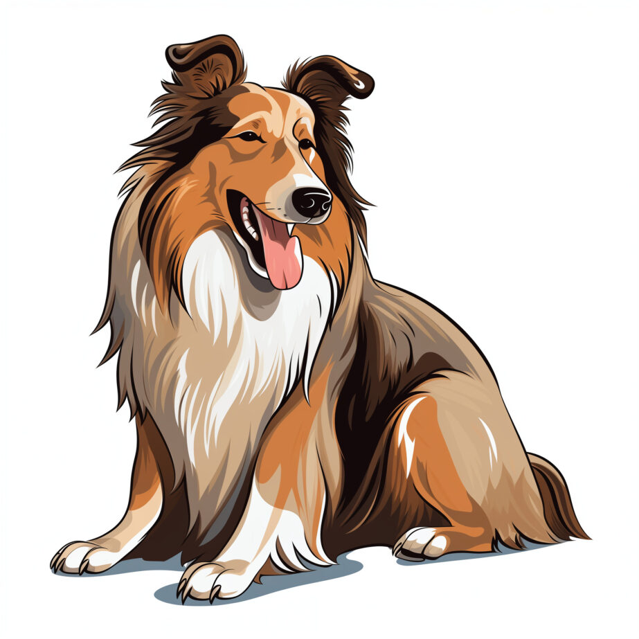 Collie Dog Coloring Pages 2Original image