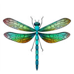 Coloring Page Dragonfly 2 2