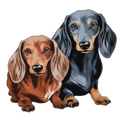 Coloring Pages Of Dachshunds - Origin image