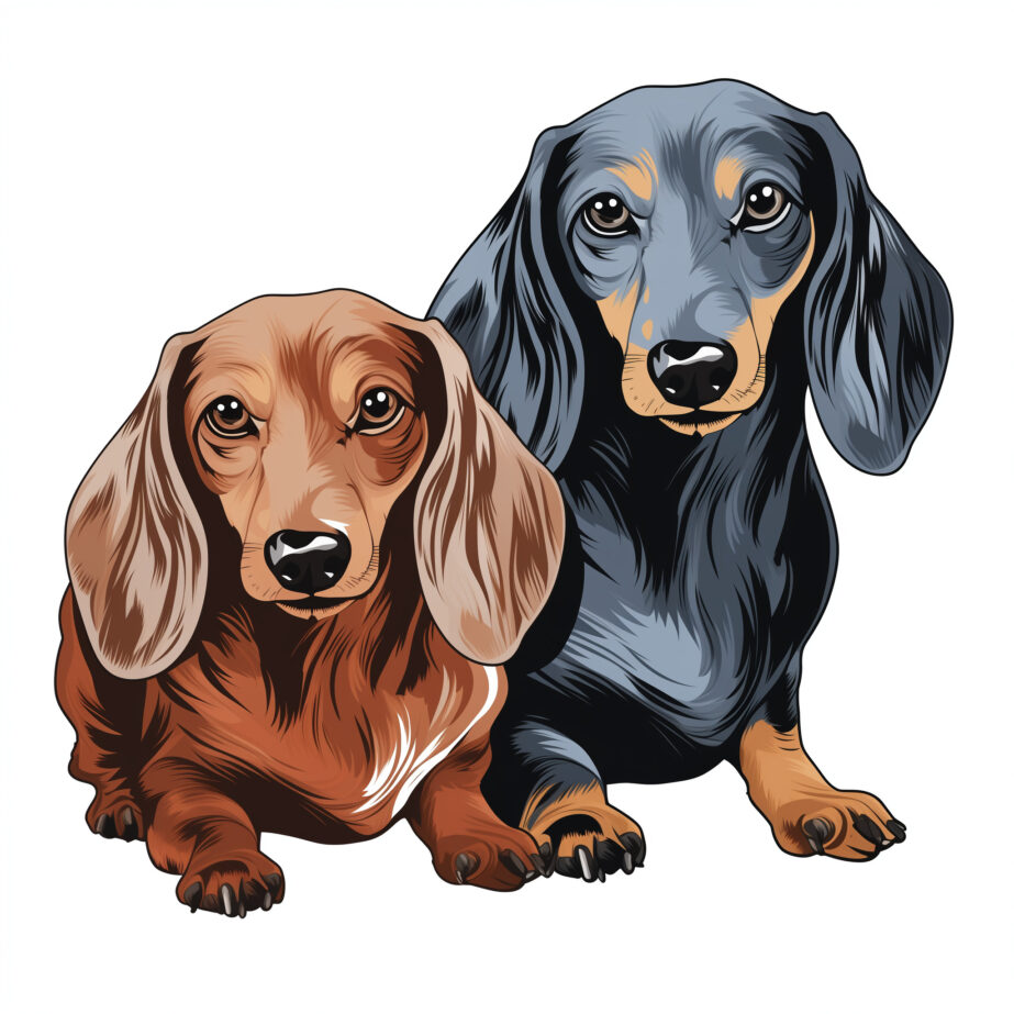 Coloring Pages Of Dachshunds 2Original image