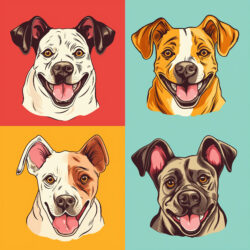 Färbung Seiten von Hunden Druckbar - Ursprüngliches Bild