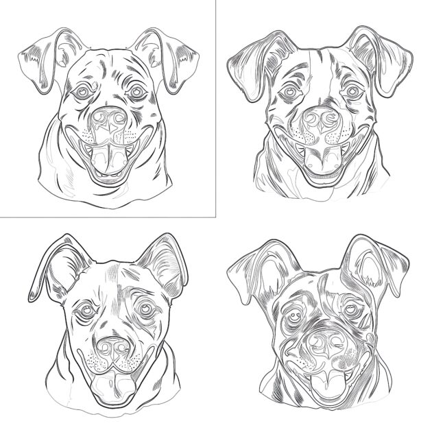 Online Coloring Coloring Pages Of Dogs Printable Coloring Pages