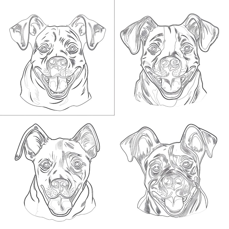 Coloring Pages Of Dogs Printable