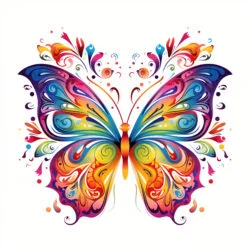 Coloring Pages Printable Butterfly - Origin image