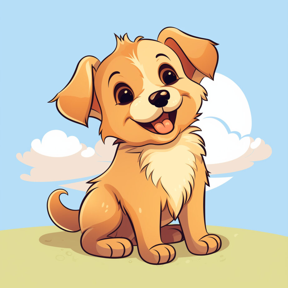 Cute Doggy Coloring Pages 2Original image