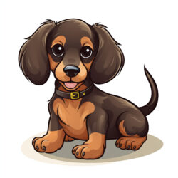 Dachshund Dog Coloring Pages - Origin image