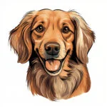 Hond Kleurplaten Schattig 2 2