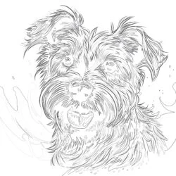 Dog For Coloring Pages - Printable Coloring page