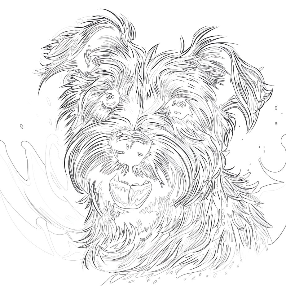 Dog For Coloring Pages
