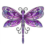 Dragonfly Coloring Page Free 2 2