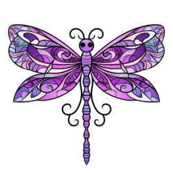 Libelle Färbung Seite Kostenlos - Ursprüngliches Bild