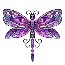 Dragonfly Coloring Page Free - Origin image