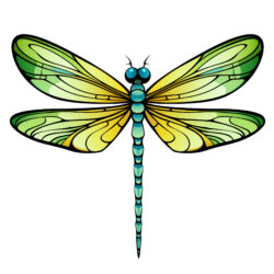 Dragonfly Coloring Pages Printable - Origin image