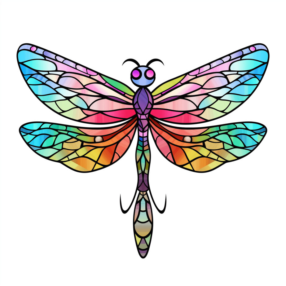 Dragonfly Coloring Pages To Print 2Original image