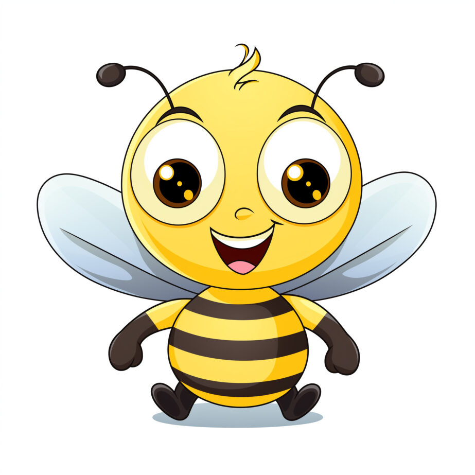 Free Bee Coloring Pages 2Original image