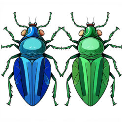 Kostenlose Käfer-Malvorlagen - Ursprüngliches Bild